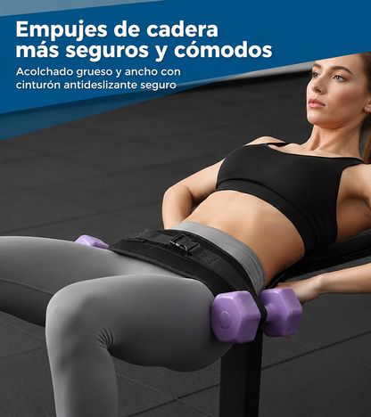 Cinturón de Hip Thrust Ajustable