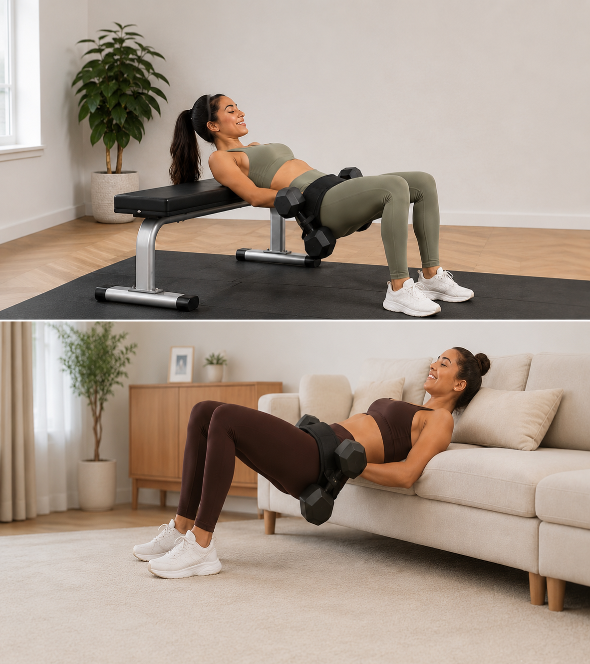Cinturón de Hip Thrust Ajustable