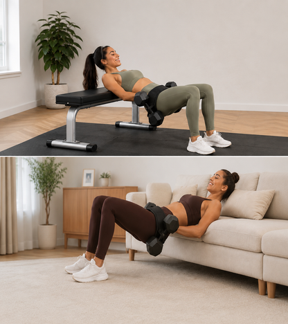 Cinturón de Hip Thrust Ajustable